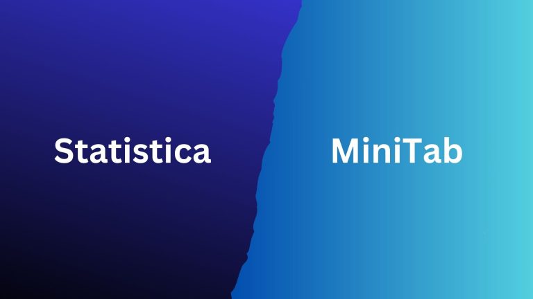 Statistica vs. MiniTab